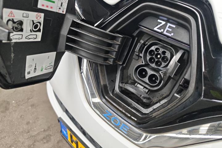 Hvid Renault Zoe fra 2020