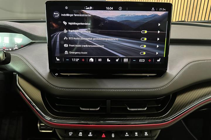 Grå Skoda Enyaq fra 2022