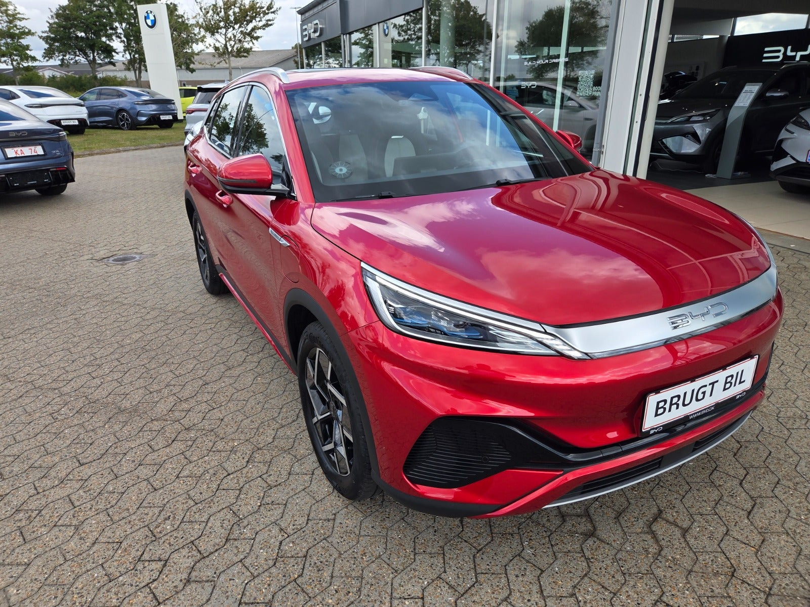 Rød BYD Atto 3 fra 2022