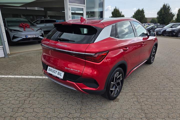 Rød BYD Atto 3 fra 2022