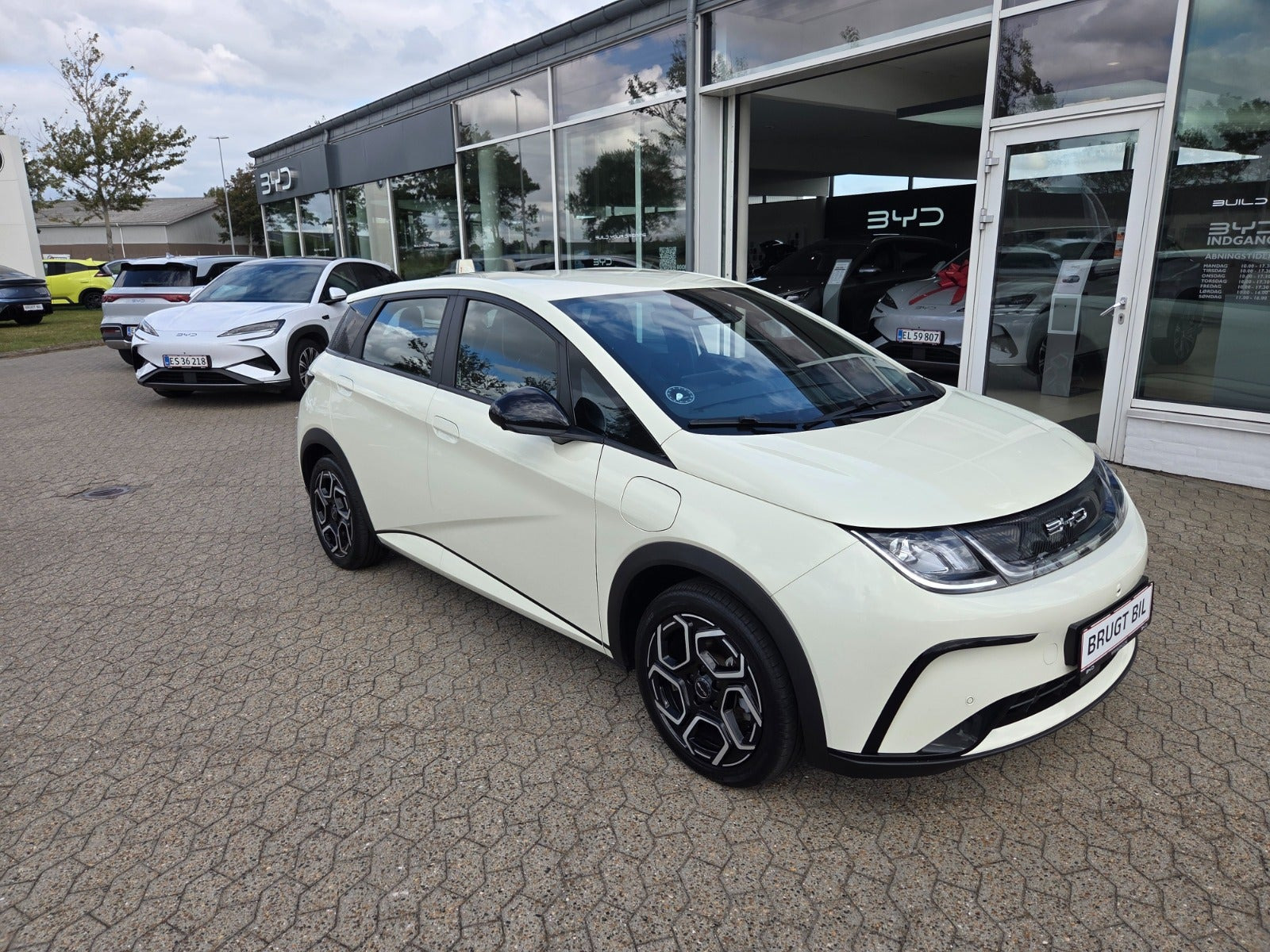 Beige BYD Dolphin fra 2024