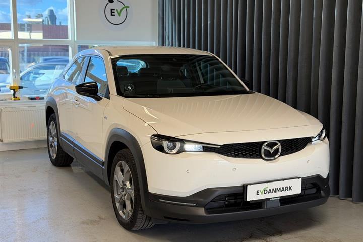 Hvid Mazda MX-30 fra 2022