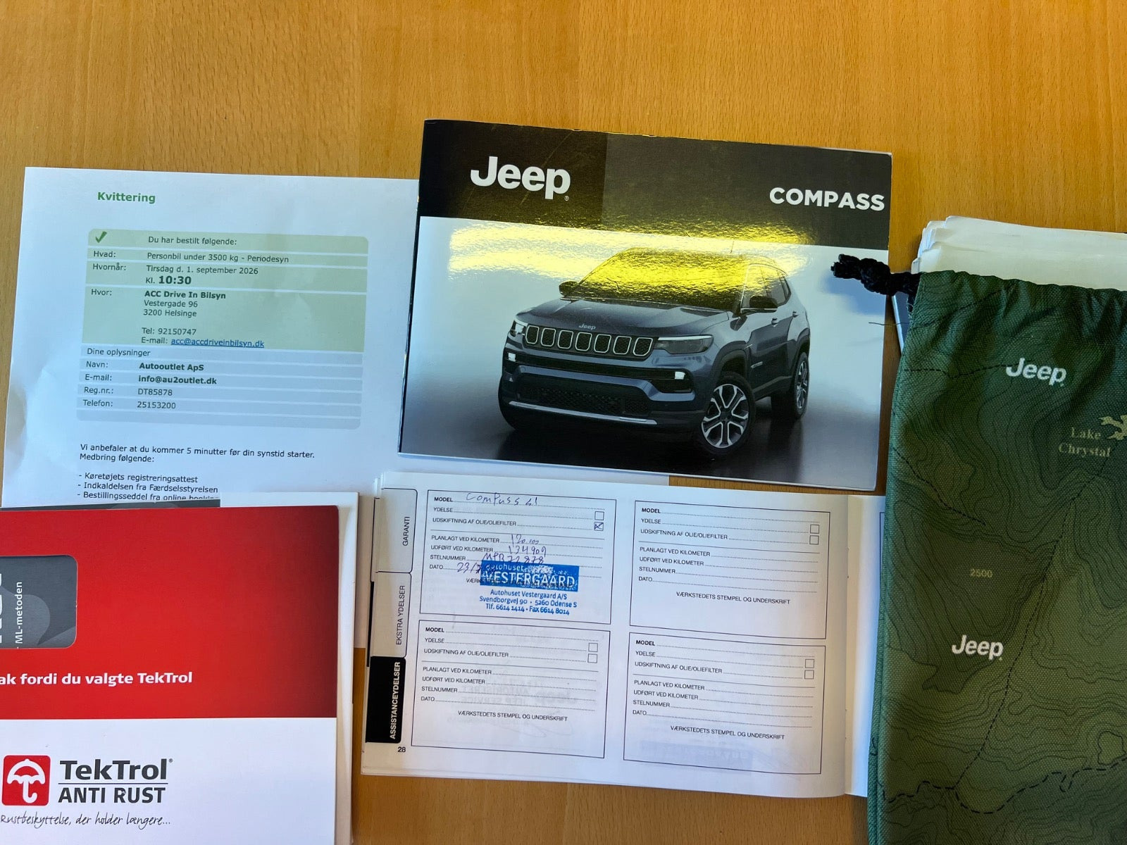 Sort Jeep Compass fra 2021