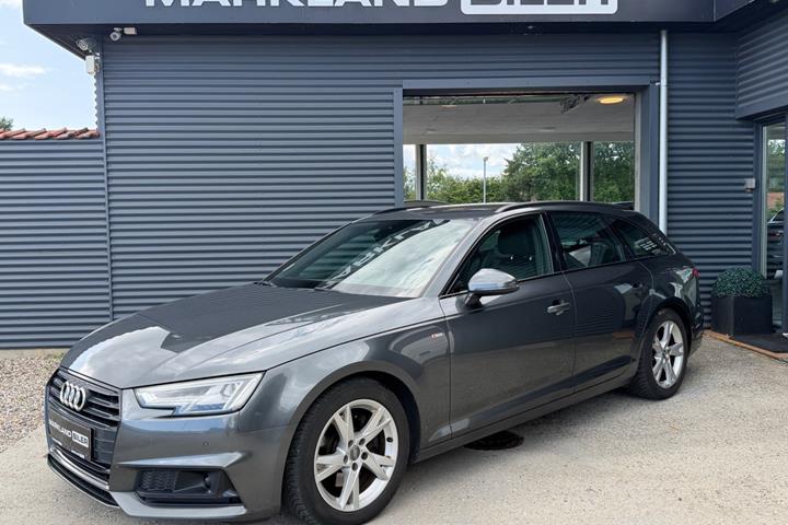 Grå Audi A4 fra 2019