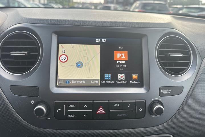 Hvid Hyundai i10 fra 2017