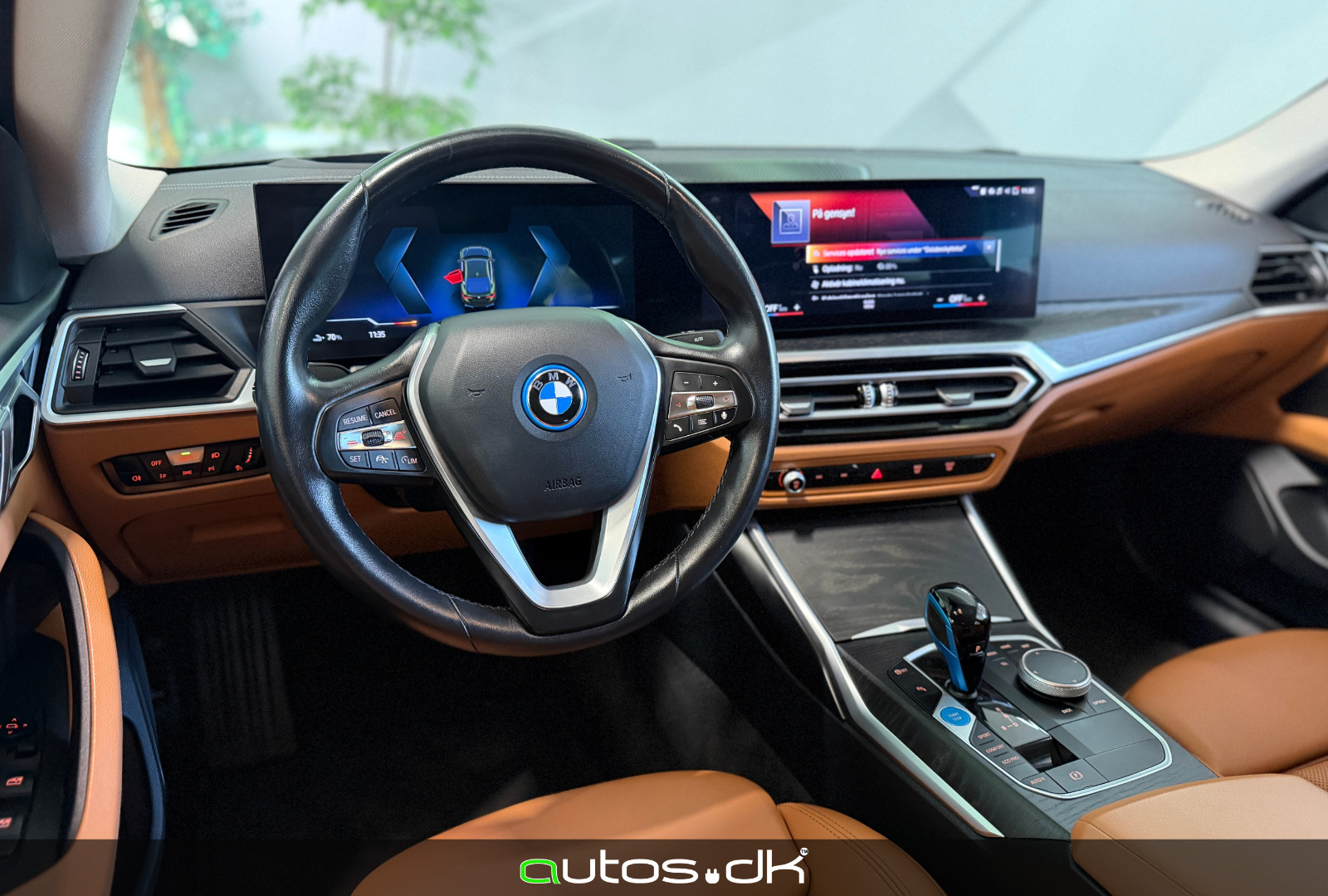 Grøn BMW i4 fra 2022