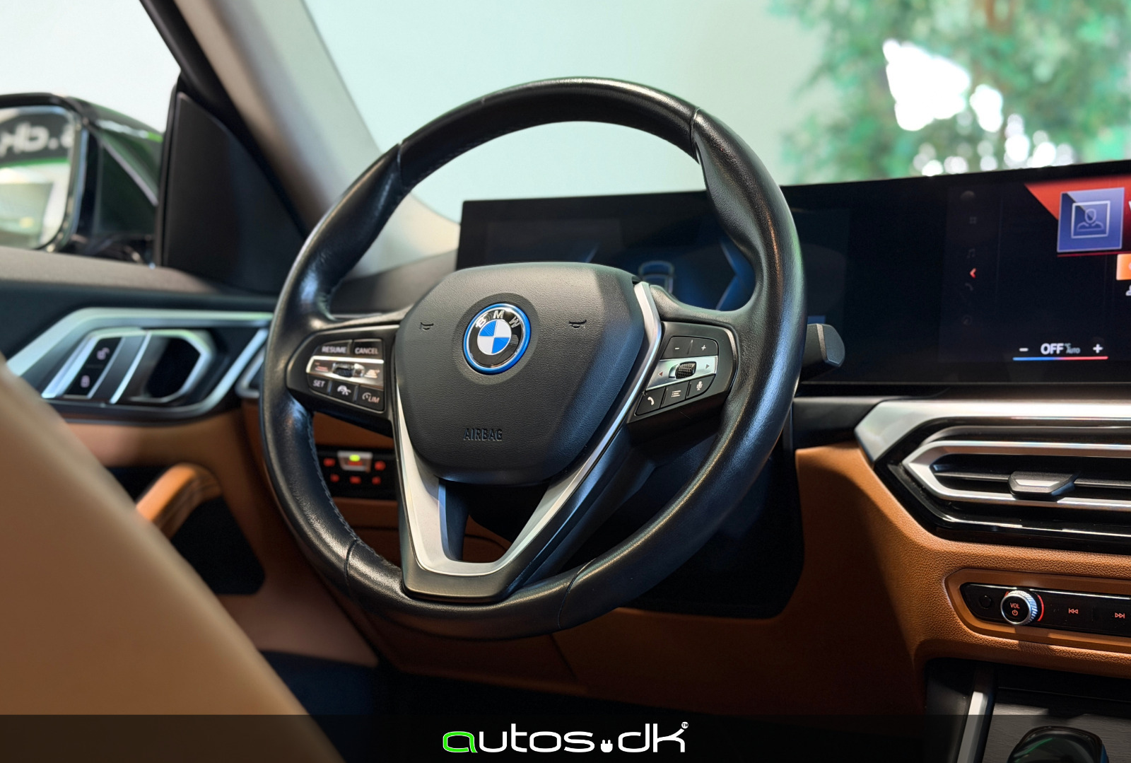 Grøn BMW i4 fra 2022