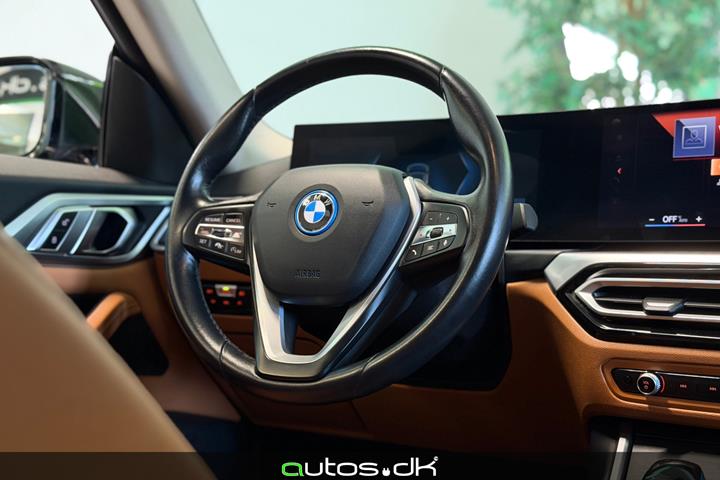 Grøn BMW i4 fra 2022