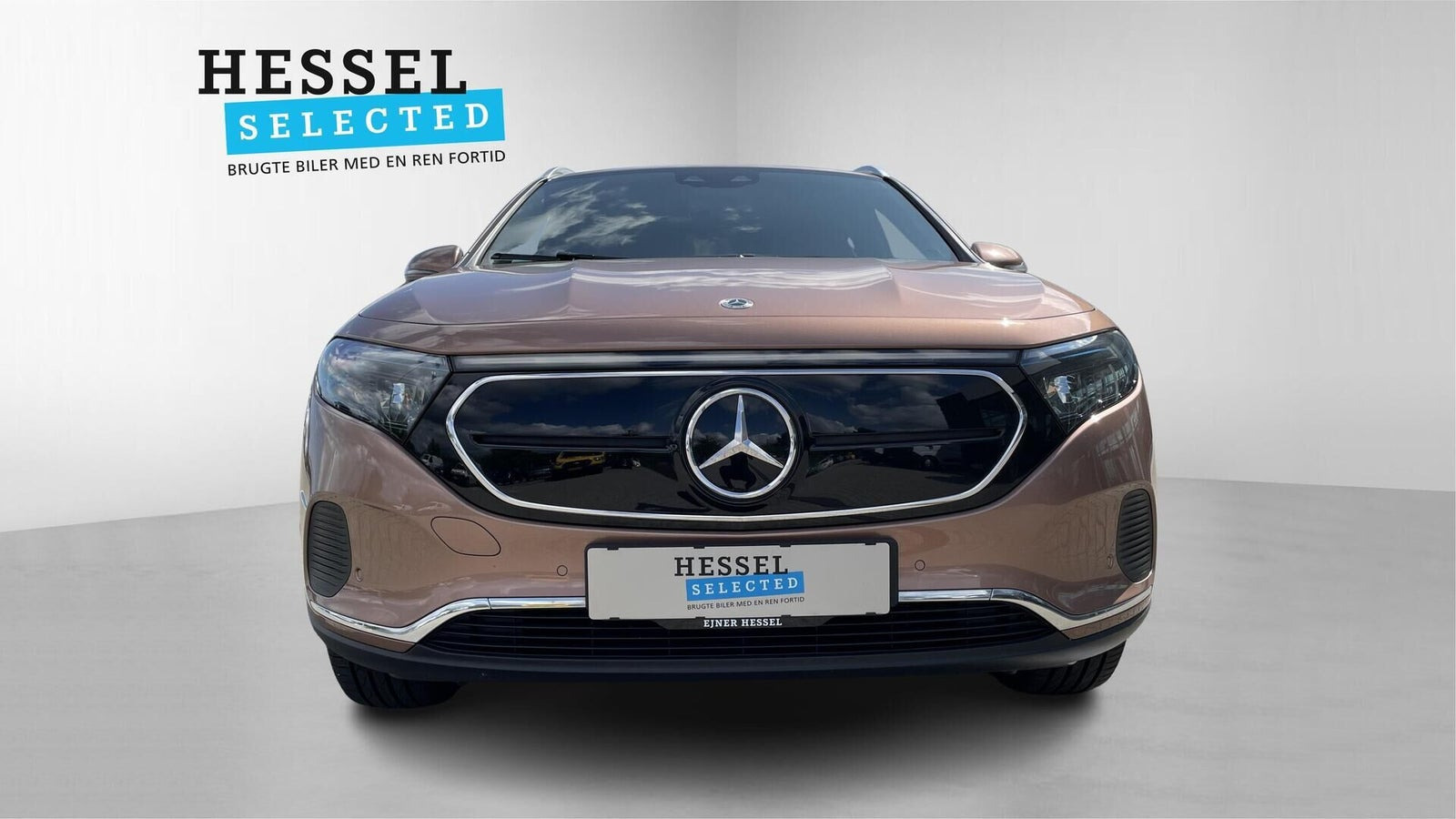 Brun Mercedes EQA250 fra 2023
