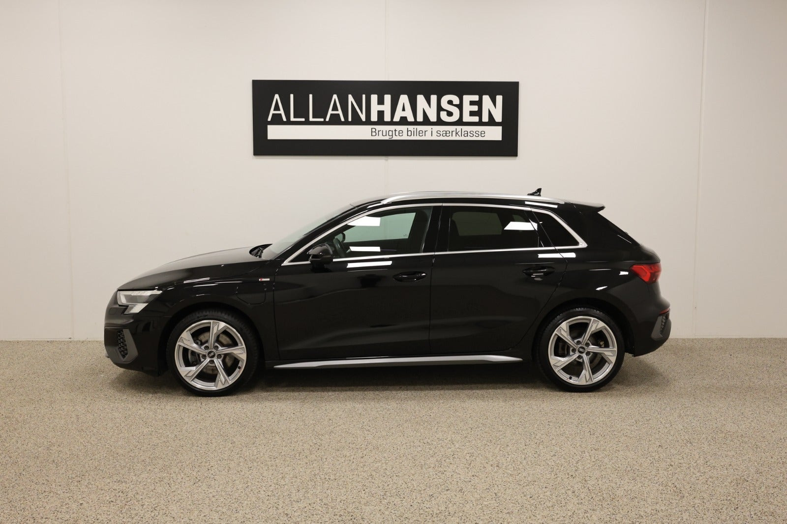 Sort Audi A3 fra 2021