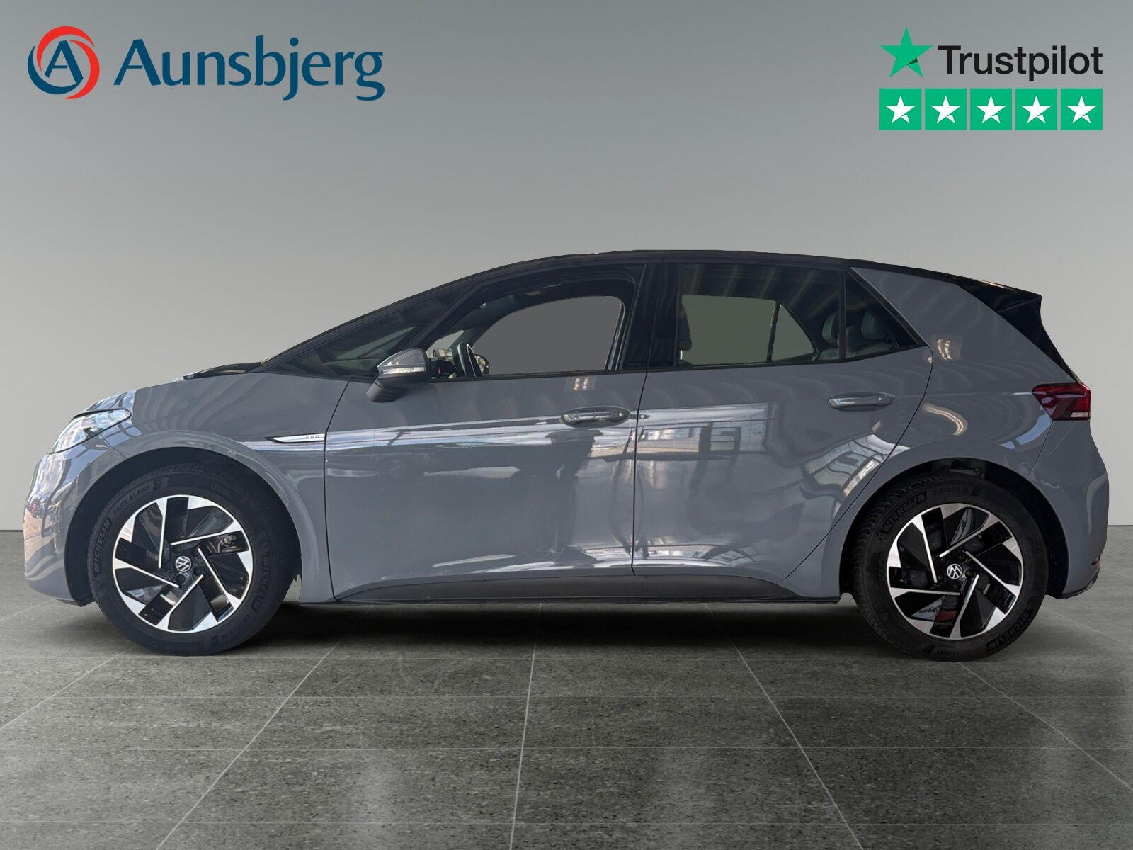 Grå VW ID.3 fra 2022