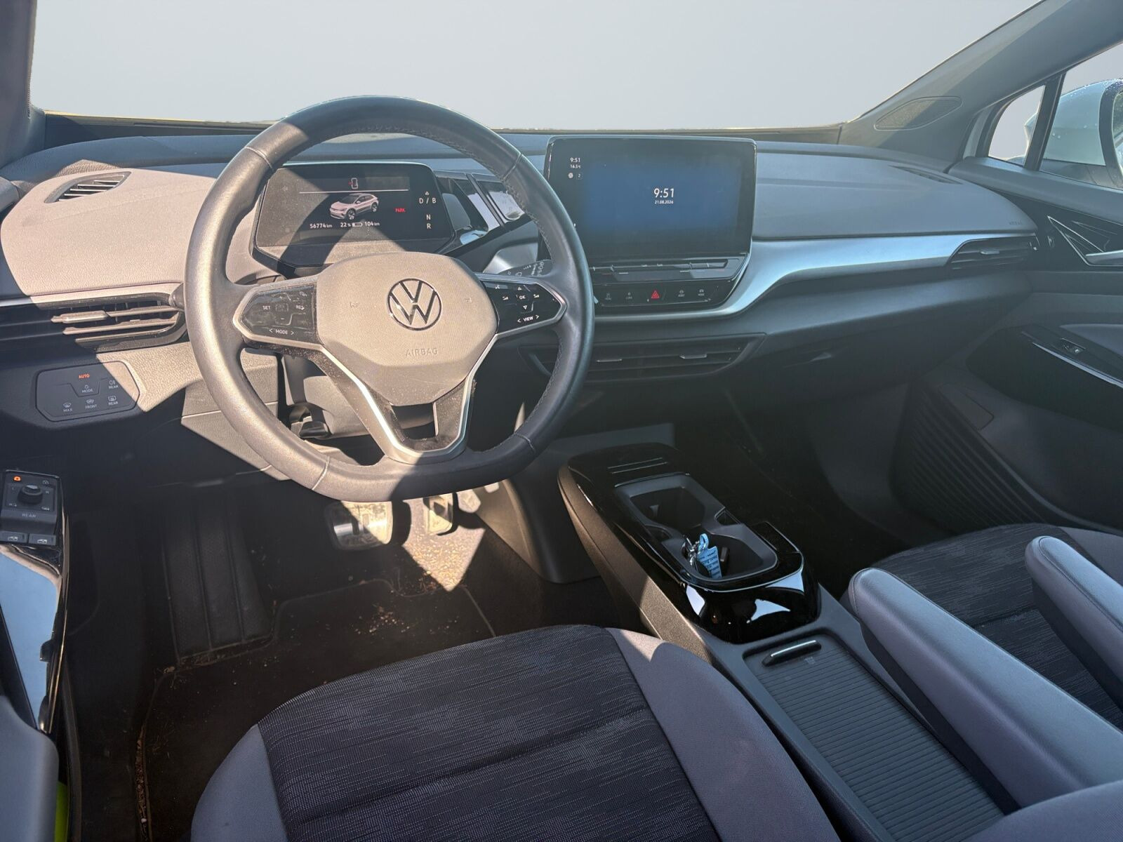 Hvid VW ID.4 fra 2023