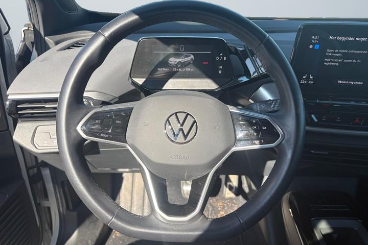 Hvid VW ID.4 fra 2023