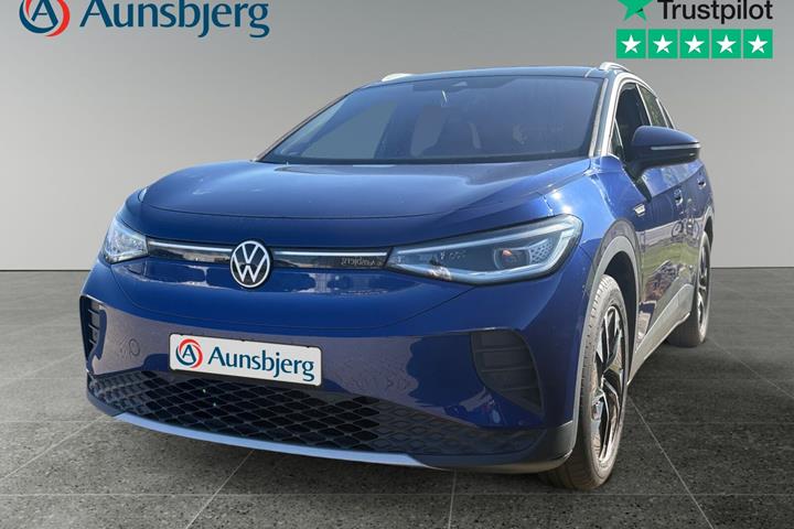 Blå VW ID.4 fra 2021