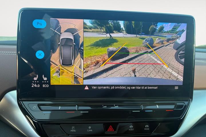 Blå VW ID.4 fra 2021