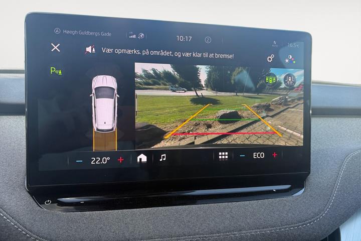 Sort Skoda Enyaq fra 2024