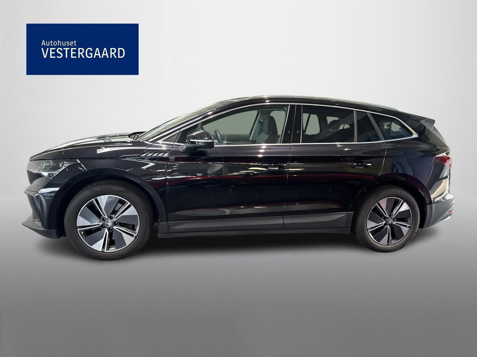 Sort Skoda Enyaq fra 2025