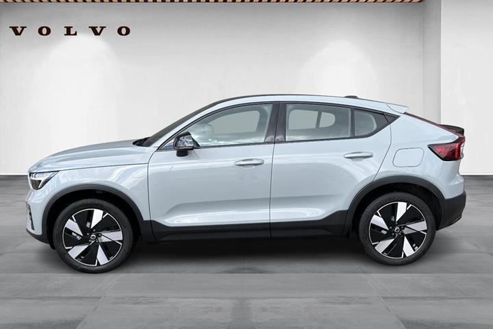 Grå Volvo C40 fra 2024