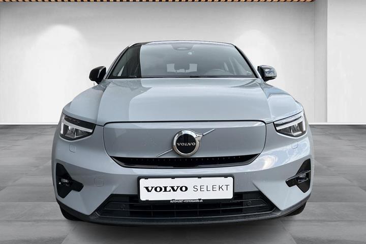 Grå Volvo C40 fra 2024