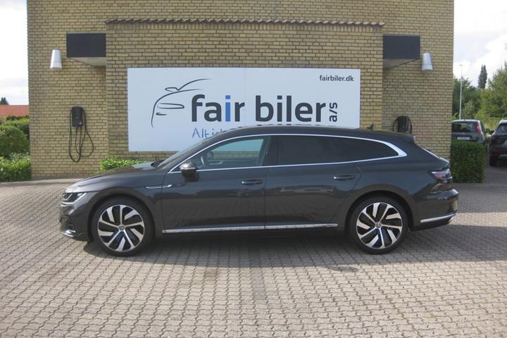 Grå VW Arteon fra 2022