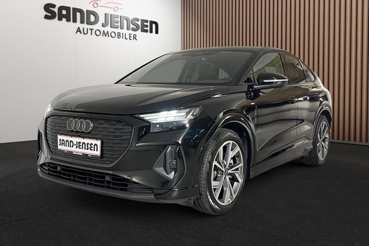 Sort Audi Q4 e-tron fra 2024