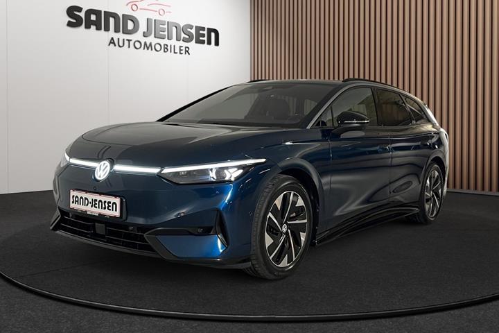 Blå VW ID.7 fra 2025