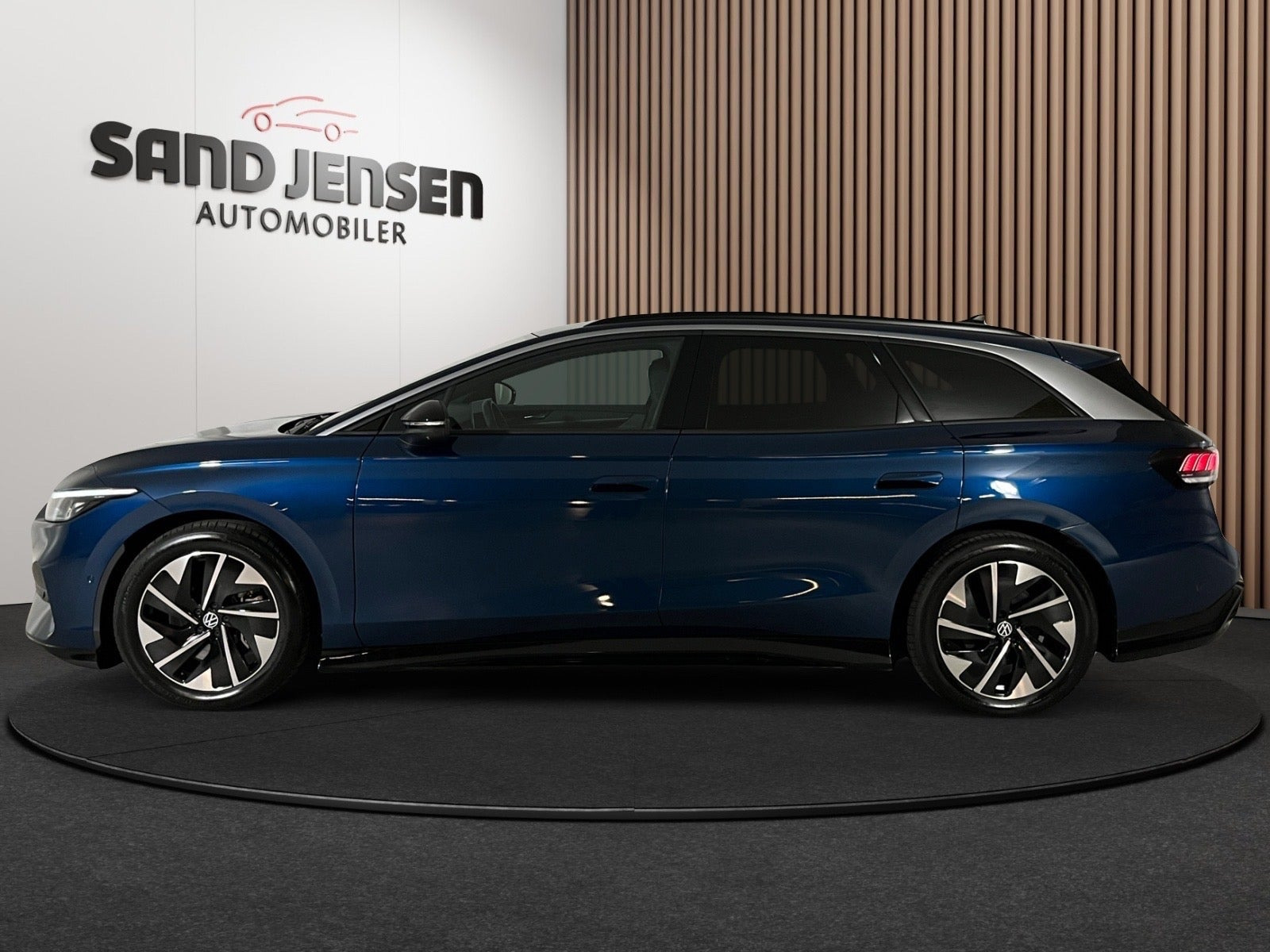 Blå VW ID.7 fra 2025