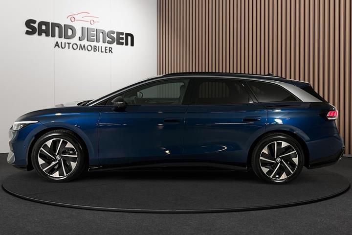 Blå VW ID.7 fra 2025