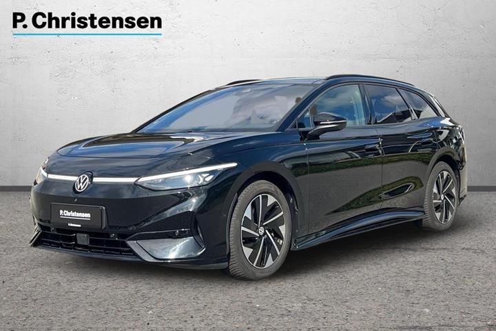 Sort VW ID.7 fra 2025 set udefra