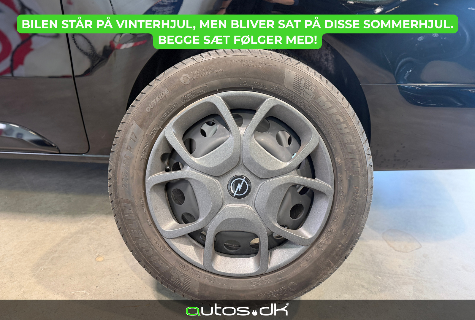 Sort Opel Zafira-e Life fra 2024