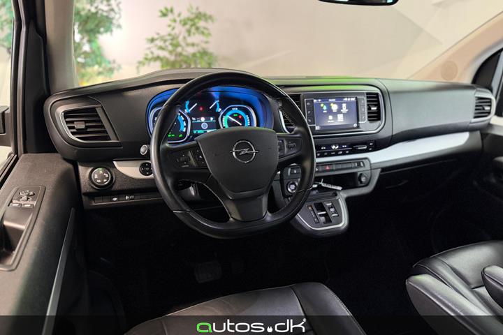 Sort Opel Zafira-e Life fra 2024