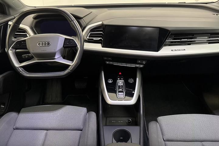 Sort Audi Q4 e-tron fra 2023