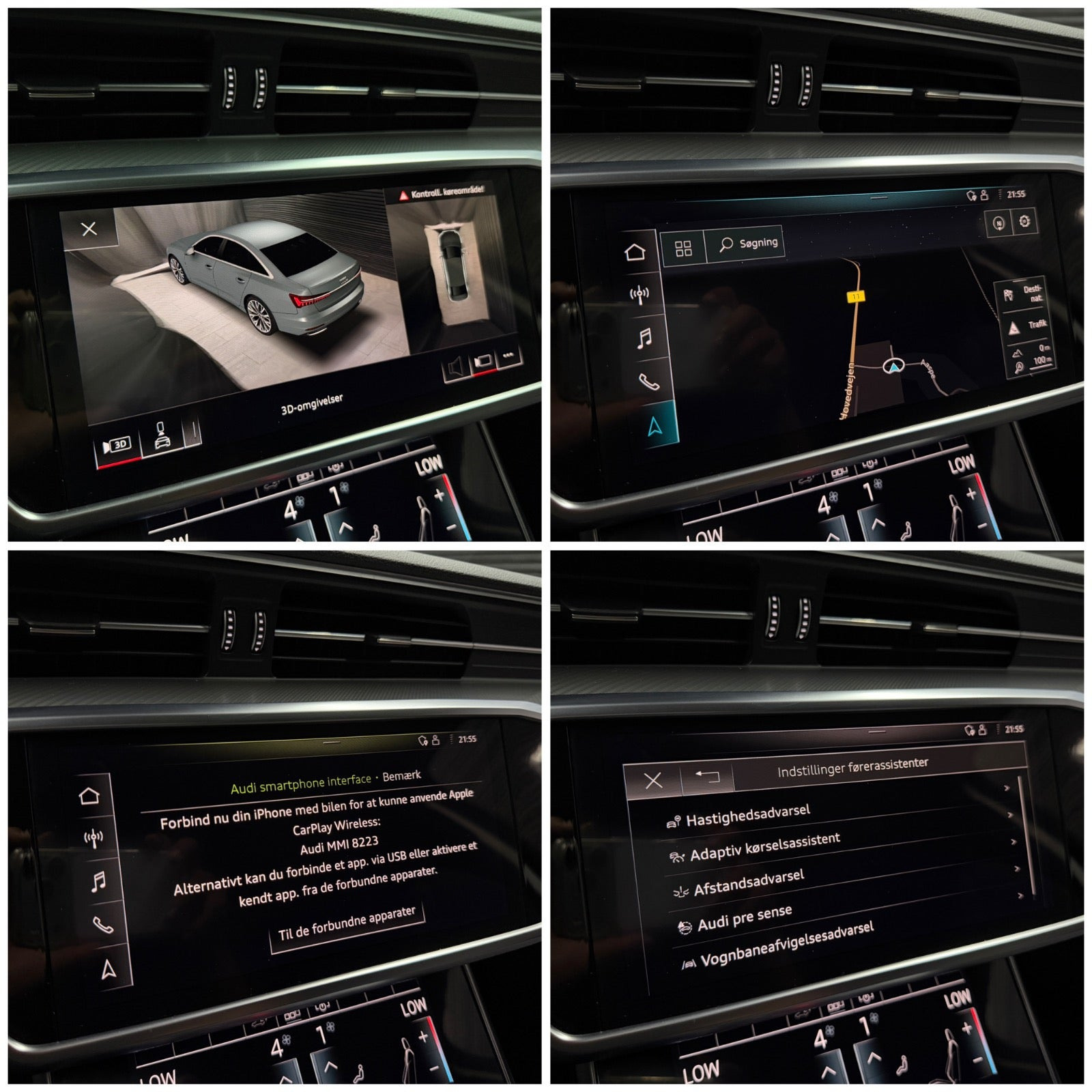 Sort Audi A6 fra 2020