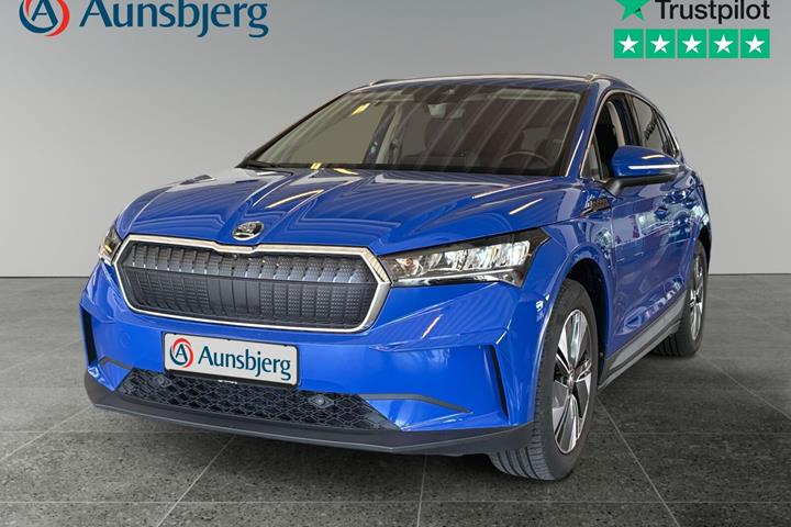 Blå Skoda Enyaq fra 2023