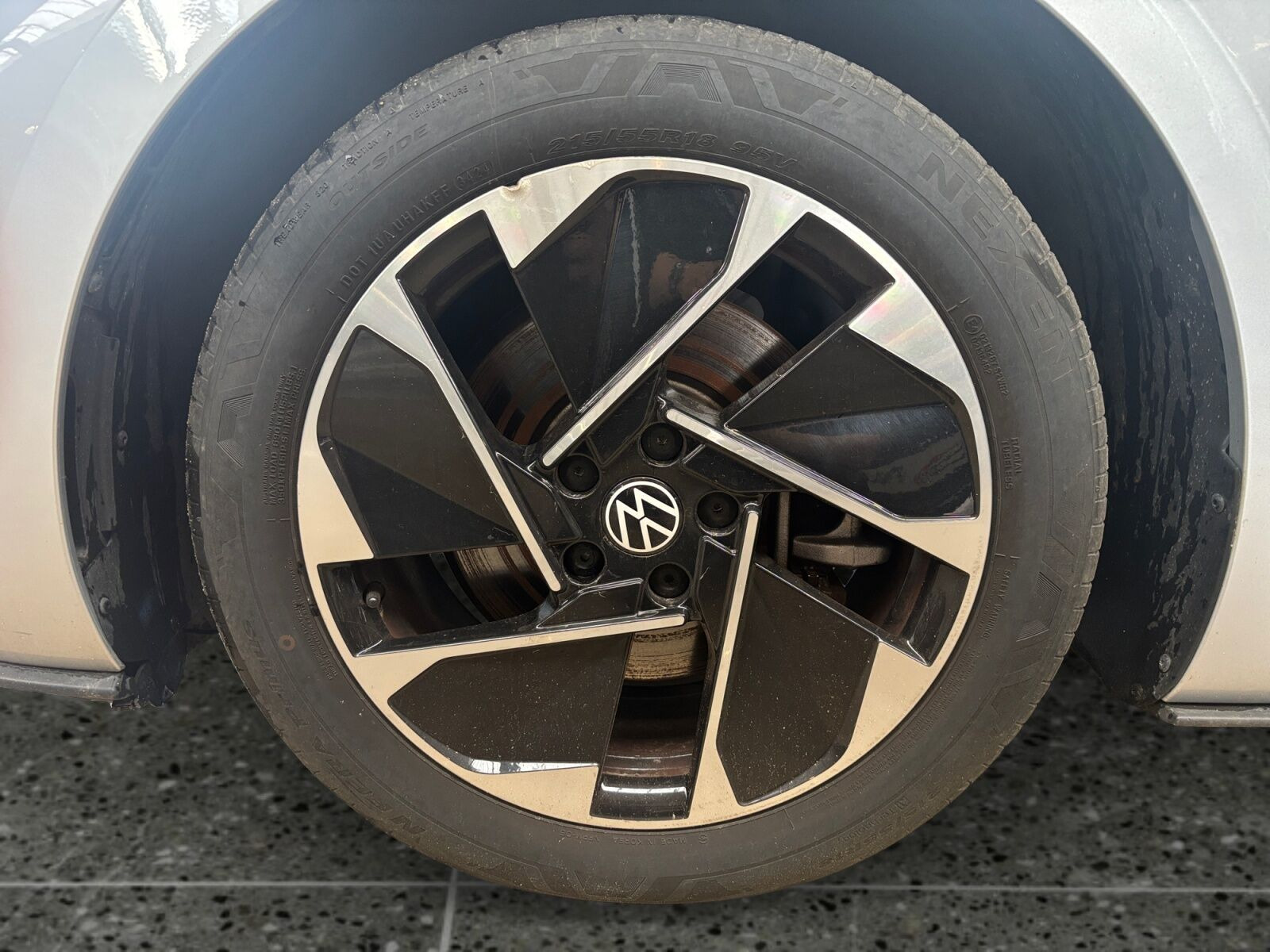 Sølv VW ID.3 fra 2023