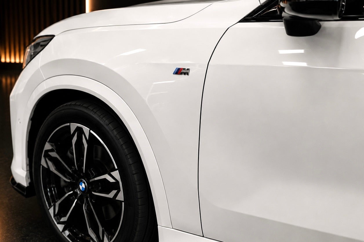 Hvid BMW iX1 fra 2023