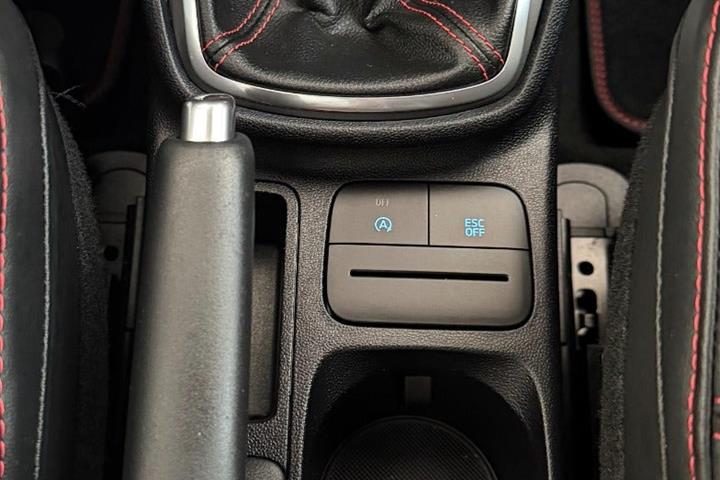 Grå Ford Fiesta fra 2022