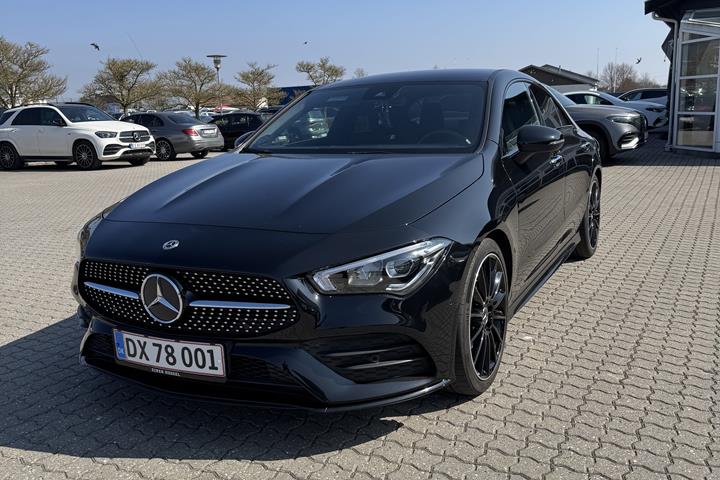 Sort Mercedes CLA fra 2019