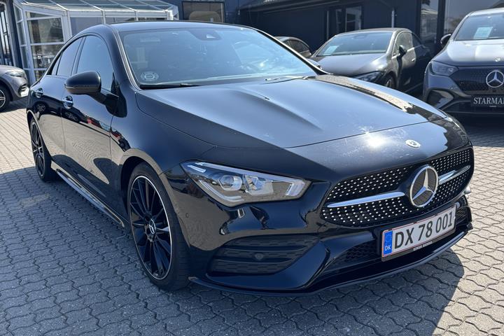 Sort Mercedes CLA fra 2019