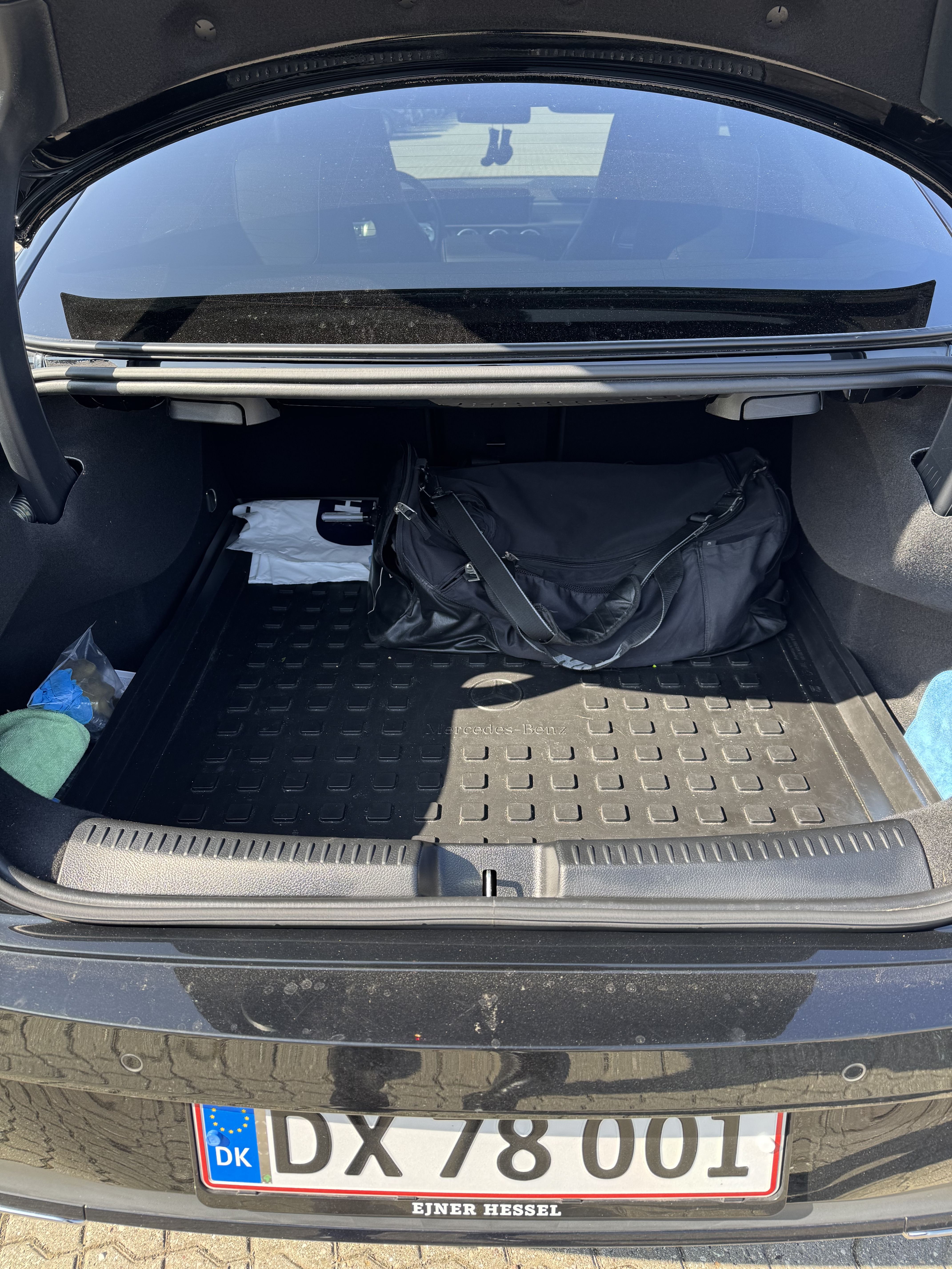 Sort Mercedes CLA fra 2019