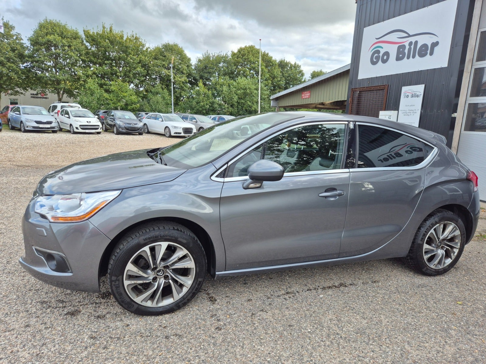 Grøn Citroën DS4 fra 2012