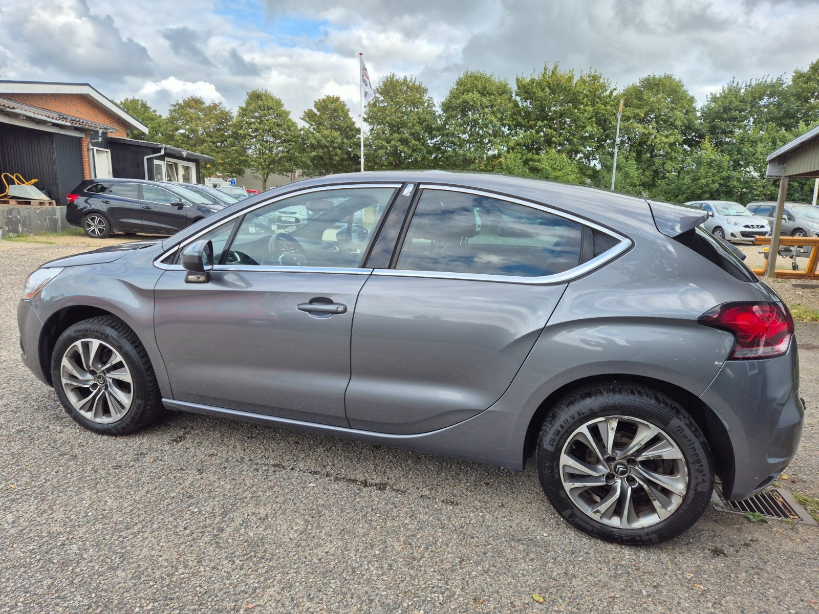 Grøn Citroën DS4 fra 2012