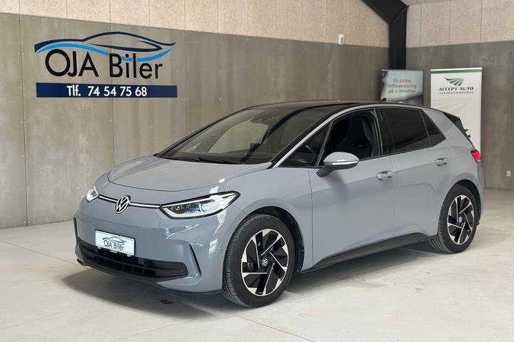 Grå VW ID.3 fra 2024
