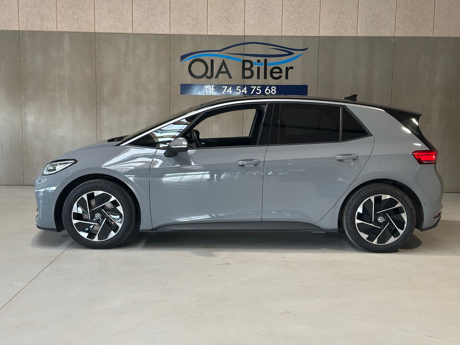 Grå VW ID.3 fra 2024