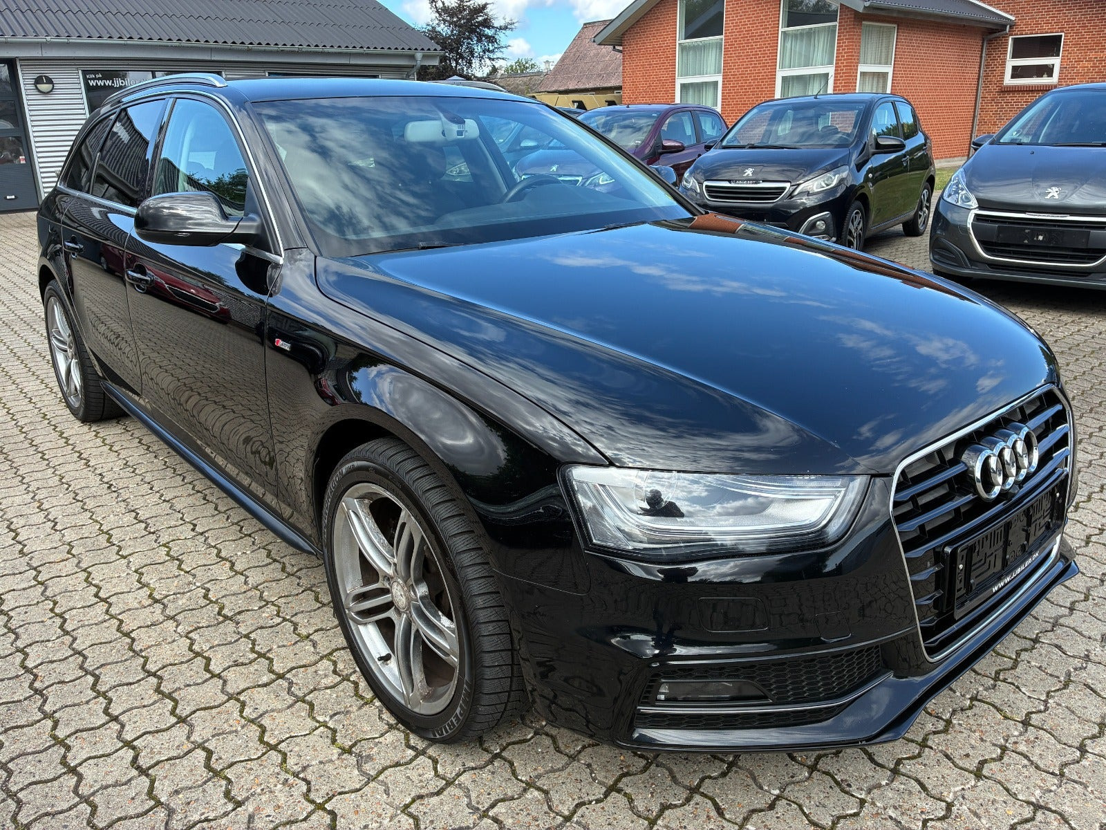 Sort Audi A4 fra 2014