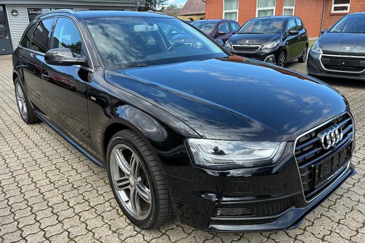 Sort Audi A4 fra 2014