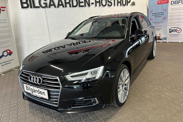 Sort Audi A4 fra 2017