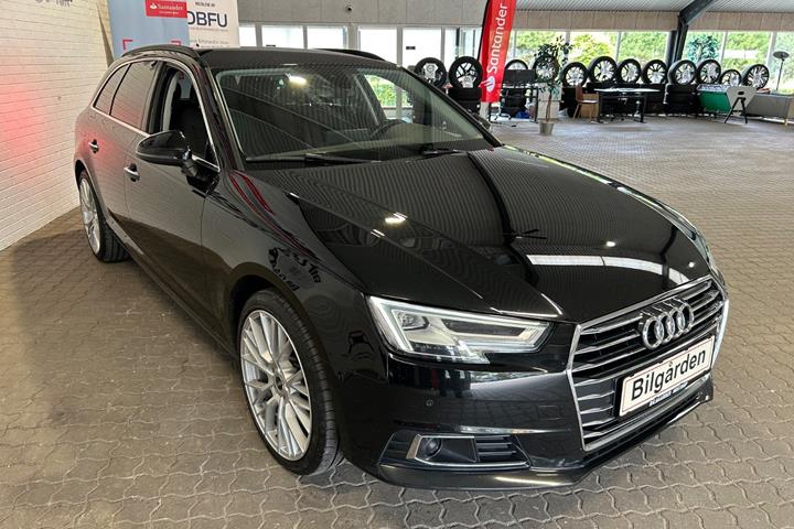 Sort Audi A4 fra 2017