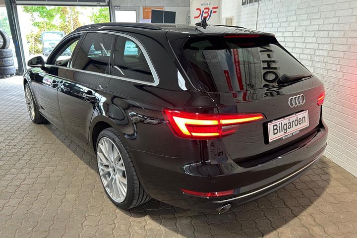 Sort Audi A4 fra 2017