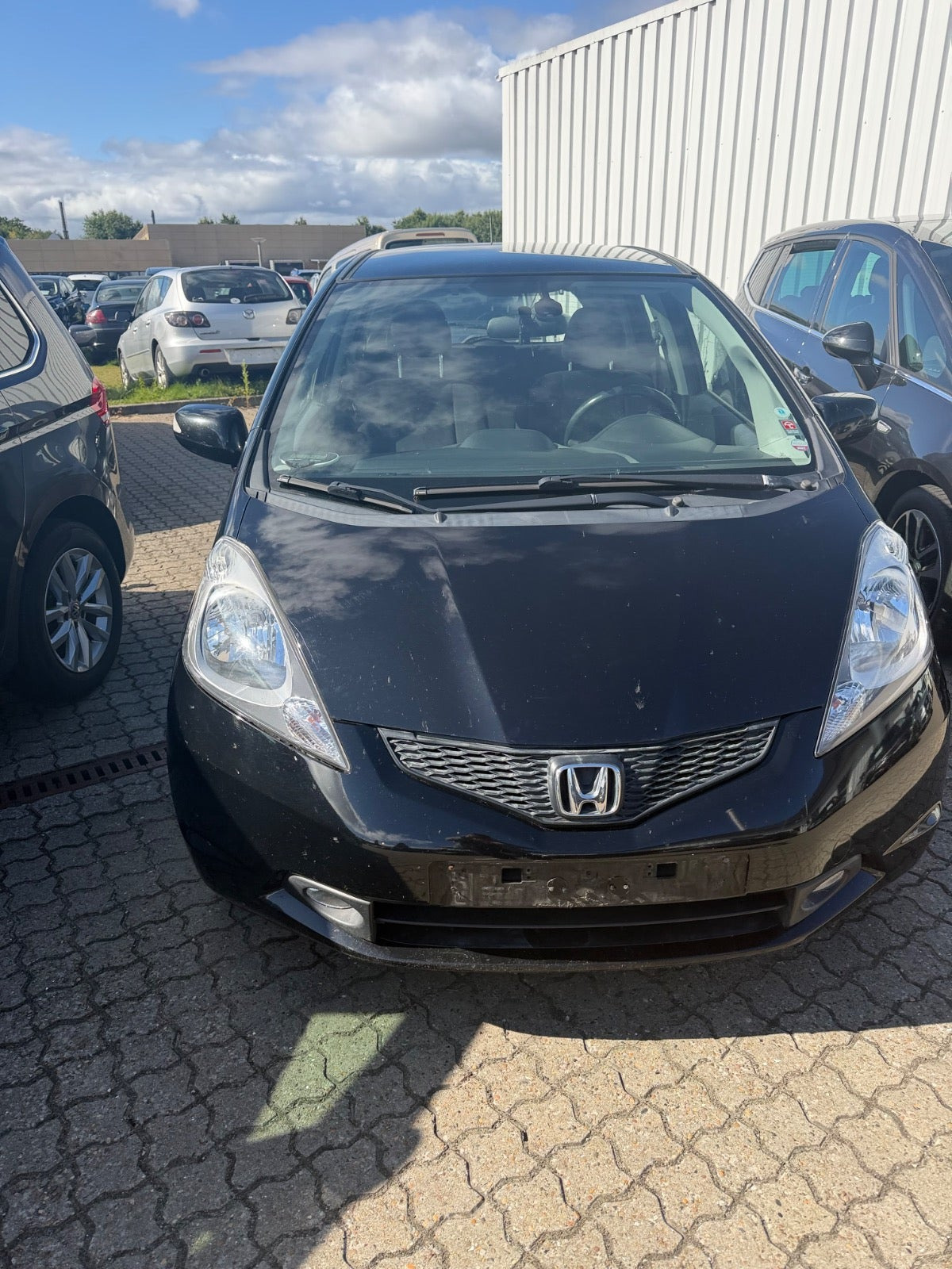 Sort Honda Jazz fra 2010